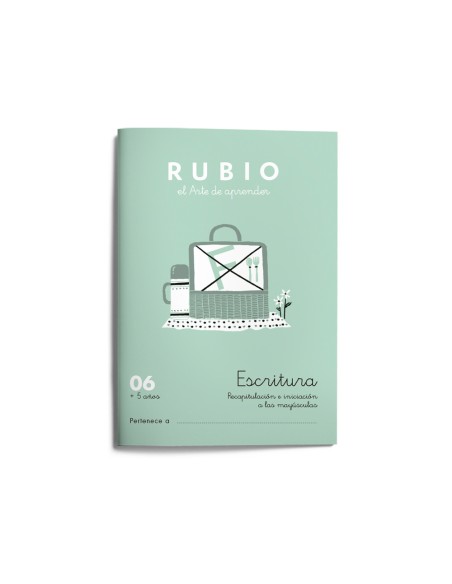Cuaderno rubio caligrafia nº 06