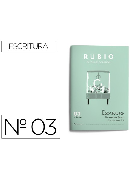 Cuaderno rubio caligrafia nº 03