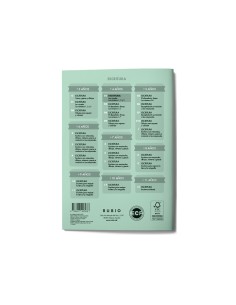 Cuaderno rubio caligrafia...