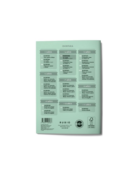 Cuaderno rubio caligrafia nº 02