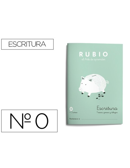 Cuaderno rubio caligrafia nº 0