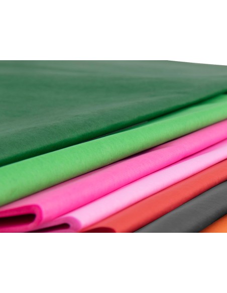 Papel seda liderpapel marron 52x76 cm 18 gr paquete de 25 hojas