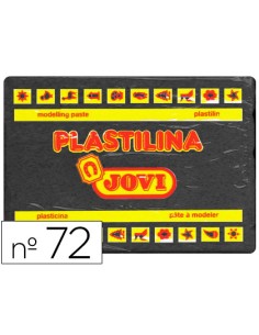 Plastilina jovi 72 negro... 2