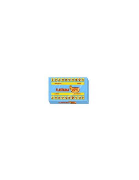 Plastilina jovi 72 azul claro unidad tamaño grande