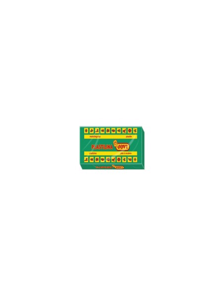 Plastilina jovi 72 verde oscuro unidad tamaño grande