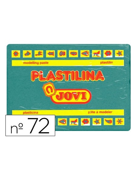 Plastilina jovi 72 verde oscuro unidad tamaño...