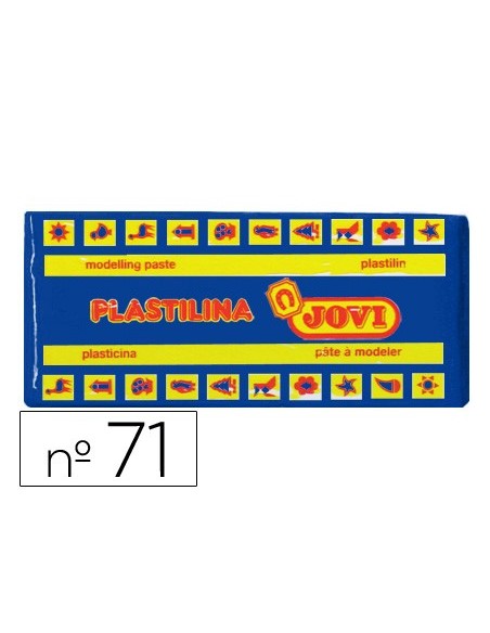 Plastilina jovi 71 azul oscuro unidad tamaño...