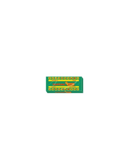 Plastilina jovi 71 verde oscuro unidad tamaño mediano