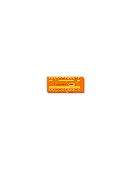 Plastilina jovi 71 naranja unidad tamaño mediano