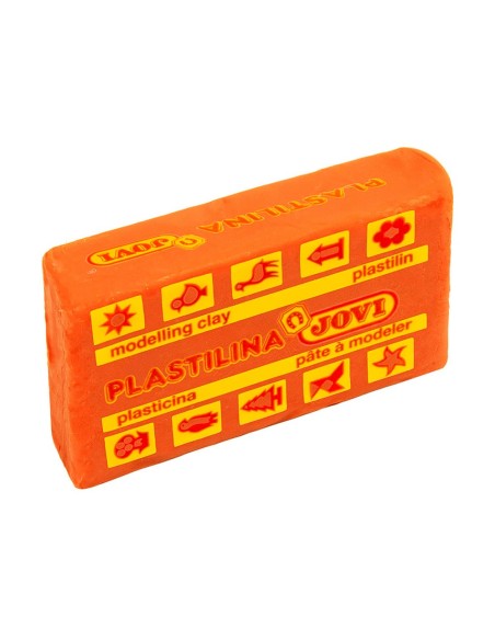 Plastilina jovi 70 naranja unidad tamaño pequeño