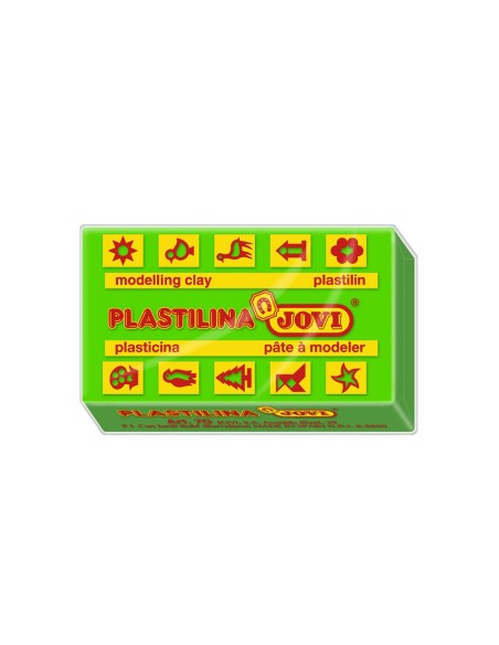 Plastilina jovi 70 verde claro unidad tamaño pequeño