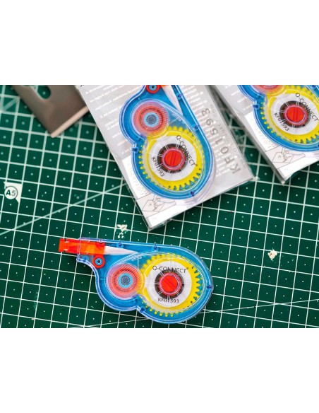 Corrector q-connect cinta blanco 5 mm x 8 mt