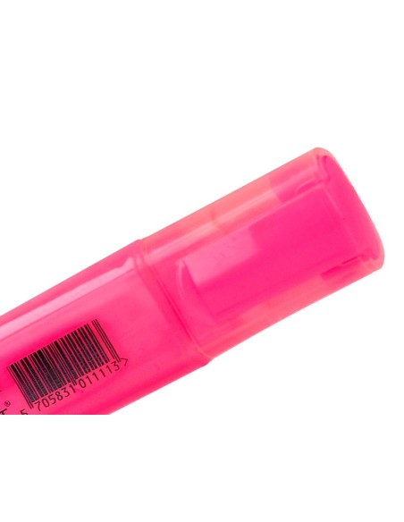 Rotulador q-connect fluorescente rosa punta...