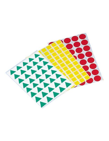 Gomets figuras geometricas 993 bolsa con 12...