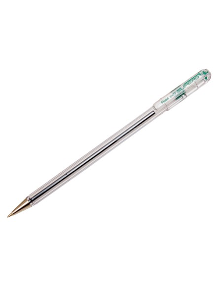 Boligrafo pentel bk-77 d verde