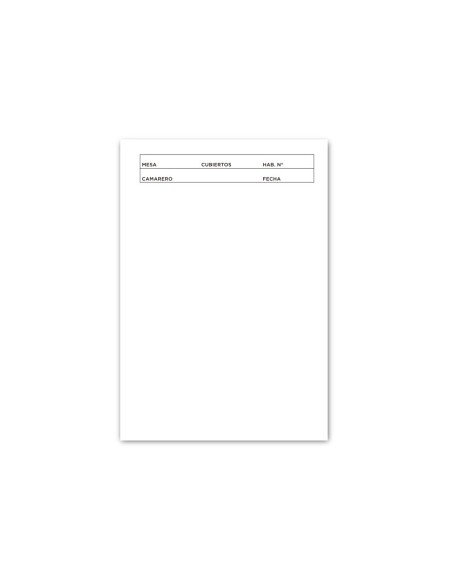 Talonario liderpapel camarero 8º original y...