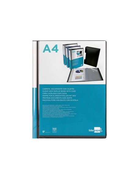 Carpeta liderpapel personaliza 37865 100 fundas...