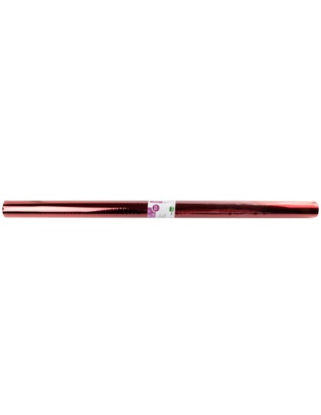 Papel celofan liderpapel rollo rojo 0,60 x 10 mt