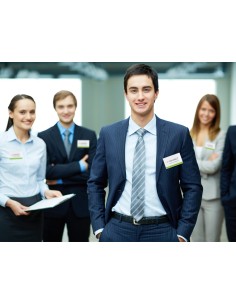 Identificador con pinza e...