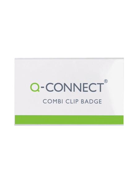 Identificador con pinza e imperdible q-connect...