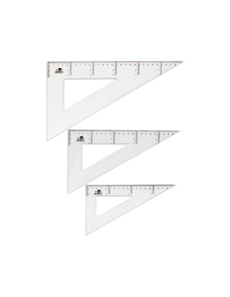 Cartabon liderpapel 30 cm plastico cristal