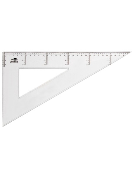 Cartabon liderpapel 30 cm plastico cristal