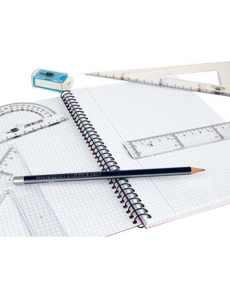 Cartabon liderpapel 25 cm plastico cristal