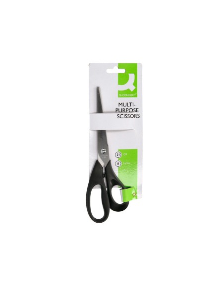 Tijera oficina q-connect inoxidable 8\" 20 cm...
