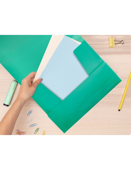 Carpeta liderpapel gomas solapas 34963...