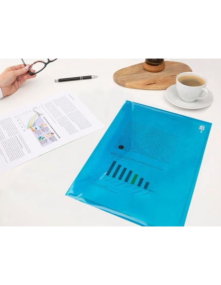 Carpeta liderpapel dossier broche 34042...