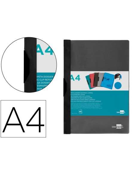Carpeta liderpapel dossier pinza lateral 35365...