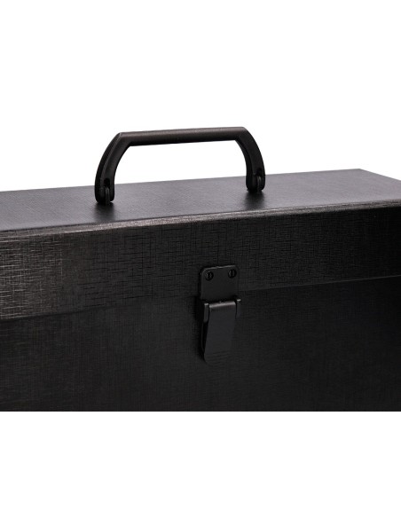 Maletin liderpapel con fuelle y asa carton...