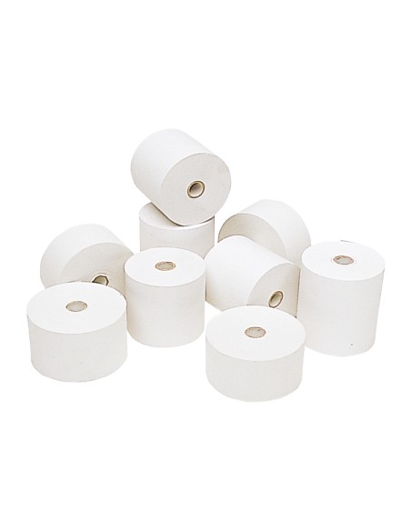 Rollo sumadora q-connect electro 57 mm ancho x 65 mm diametro copiativo con 2 hojassin bisfenol a