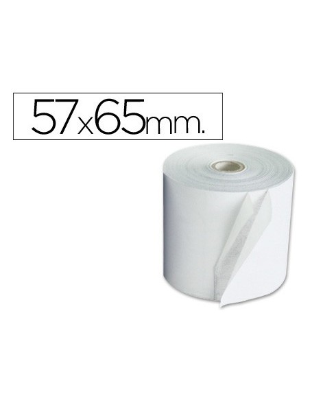 Rollo sumadora q-connect electro 57 mm ancho x...