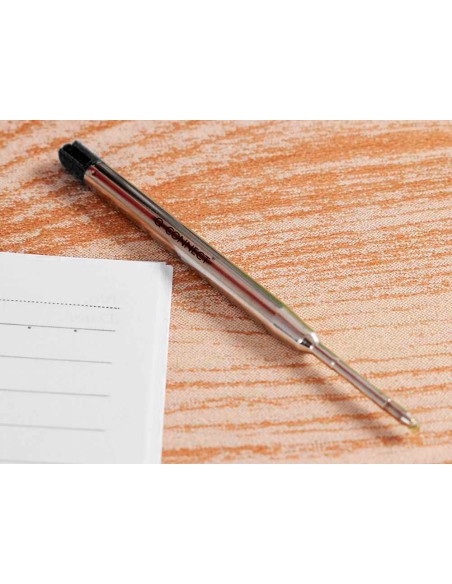 Recambio boligrafo q-connect tipo parker negro