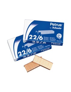 Grapas petrus nº 26/6 caja...