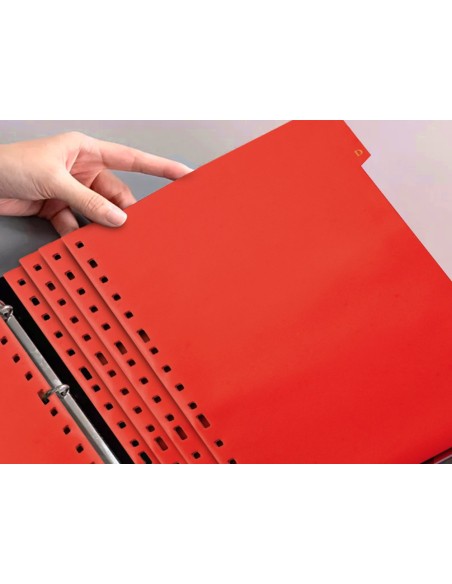 Separador liderpapel plastico alfabetico a-z...
