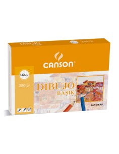 Papel dibujo basik 23x32.5...
