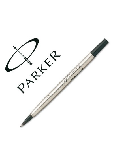 Recambio rotulador roller parker 0.5 negro