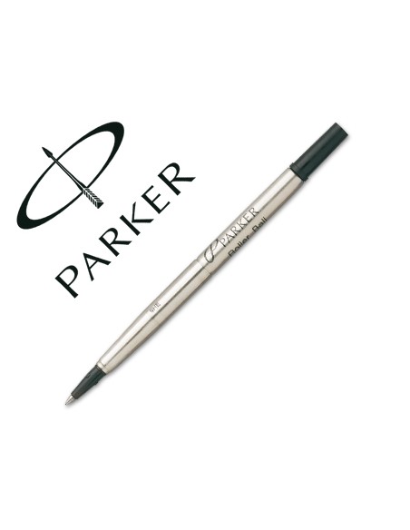 Recambio rotulador roller parker 0.5 negro