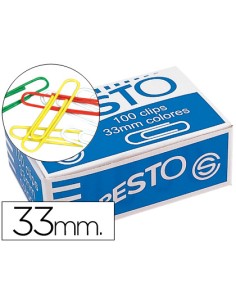 Clips colores presto caja... 2