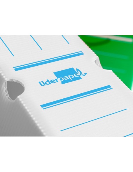 Caja archivo definitivo plastico liderpapel...