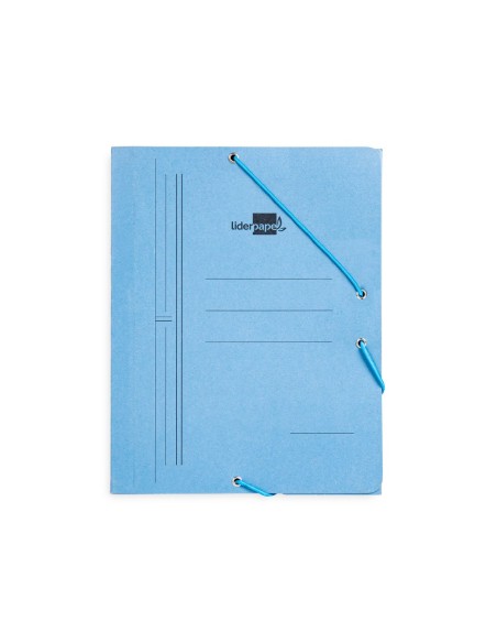 Carpeta liderpapel gomas cuarto 3 solapas...