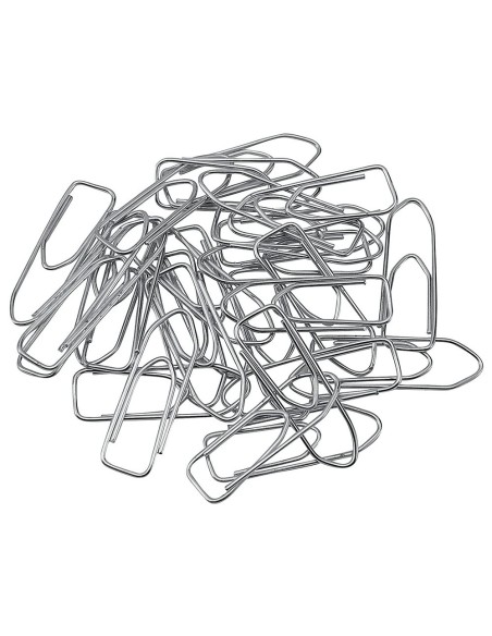 Clips niquelados q-connect nº4 50 mm caja de...