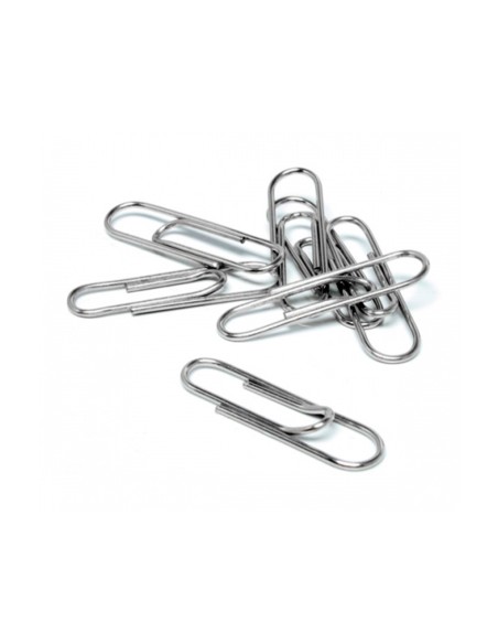 Clips niquelados q-connect nº 32 mm caja de 100...