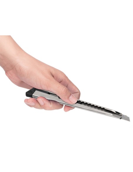 Cuter metalico q-connect con funda cuchilla...