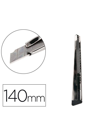 Cuter metalico q-connect con funda cuchilla...