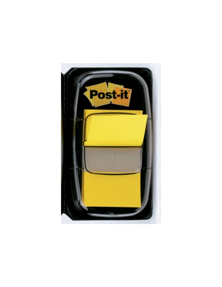 Banderitas separadoras 680-5 amarilla dispensador de 50 unidades