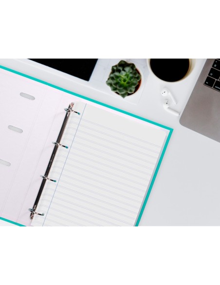 Recambio liderpapel a4 100 hojas 60g/m2 pauta...