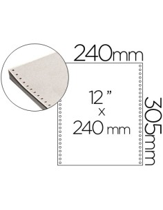 Papel continuo 240x12... 2